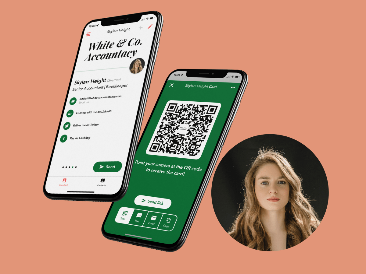 How to create a QR Code Business Card EUVietnam Business Network (EVBN)